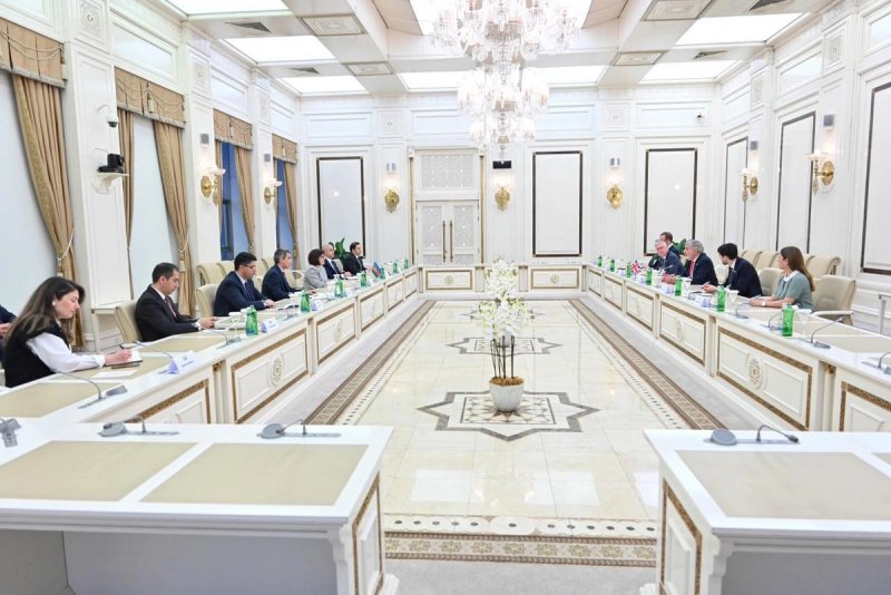Speaker Gafarova meets UK trade envoy in Azerbaijan