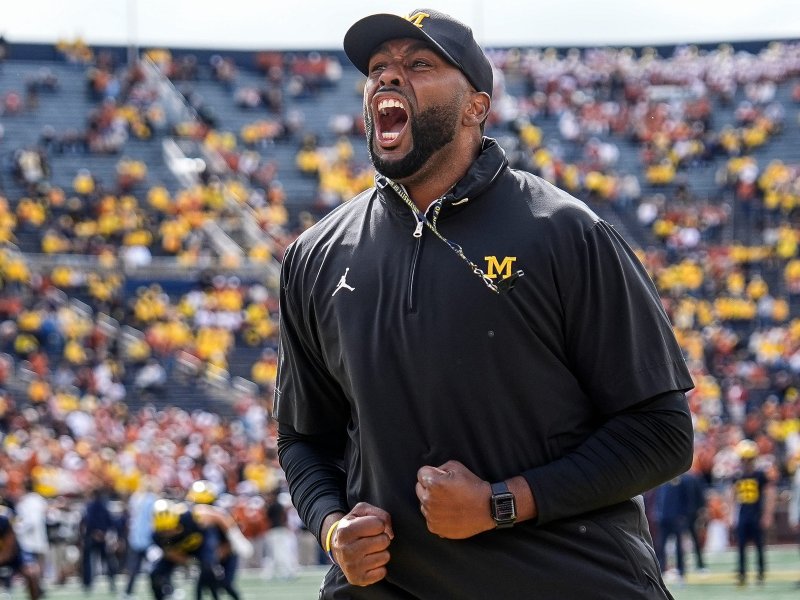 Michigan’s Sherrone Moore detained after firing 