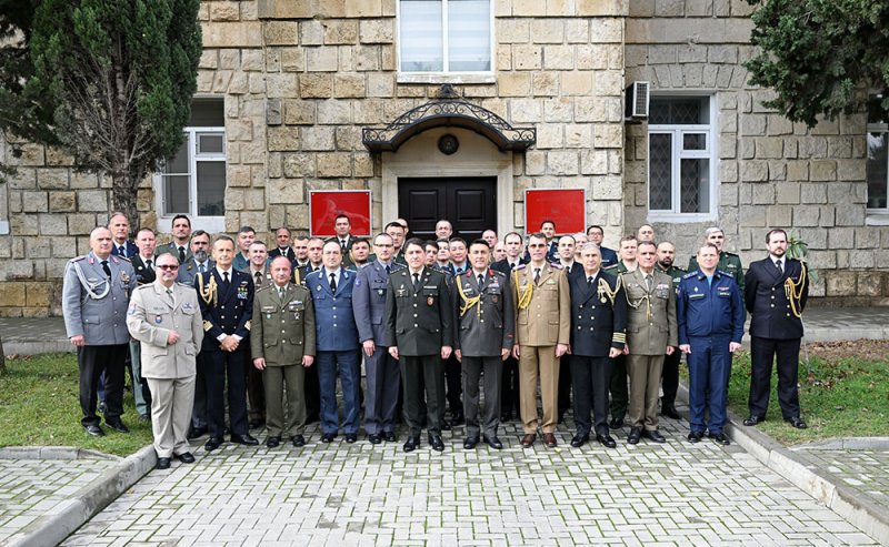 Azerbaijan reviews military cooperation with foreign attachés
