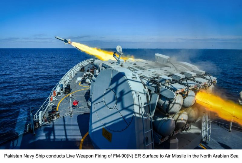 Pakistan Navy conducts live firing of surface-to-air missile -  VIDEO 