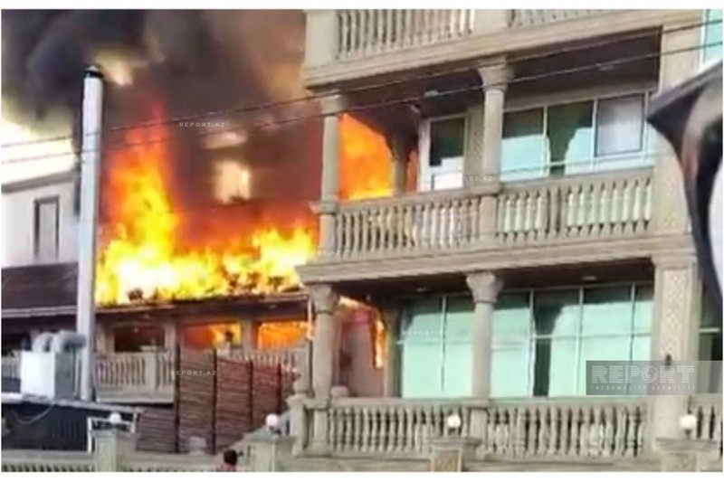 Fire at Samovar restaurant in Sumgayit quickly extinguished -  VIDEO 