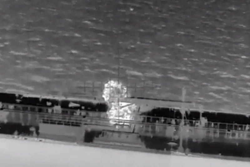 Ukraine hits Russian shadow tanker in Mediterranean