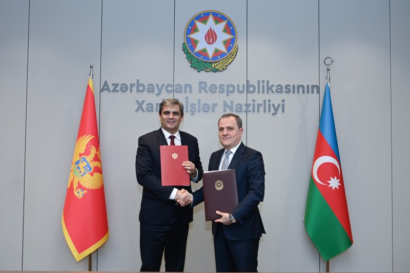 Azerbaijan, Montenegro ink MoU on consular cooperation