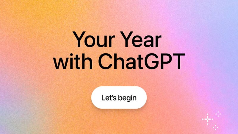 ChatGPT launches Spotify-style year-in-review feature