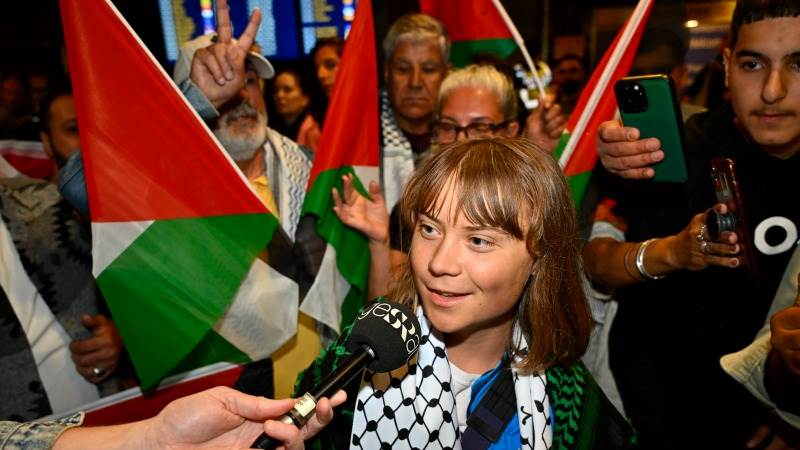 Greta Thunberg released after UK protest arrest 