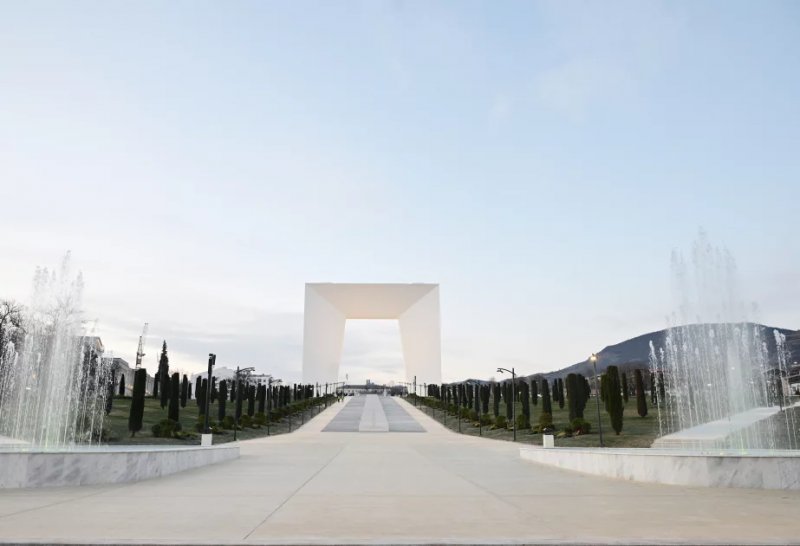 President Ilham Aliyev attends opening of Victory Park in Khankendi