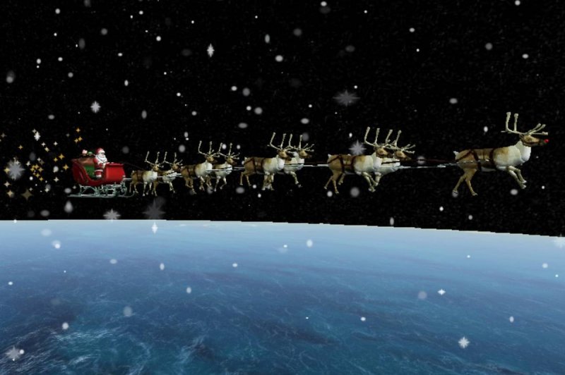  Norad Santa tracker live:  Father Christmas begins his annual worldwide journey