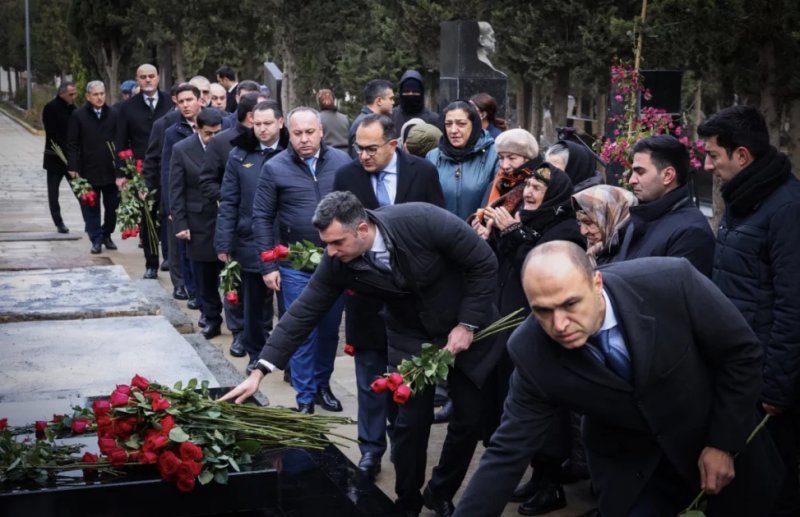 News about - AZAL crash anniversary marked with cemetery visit in Baku