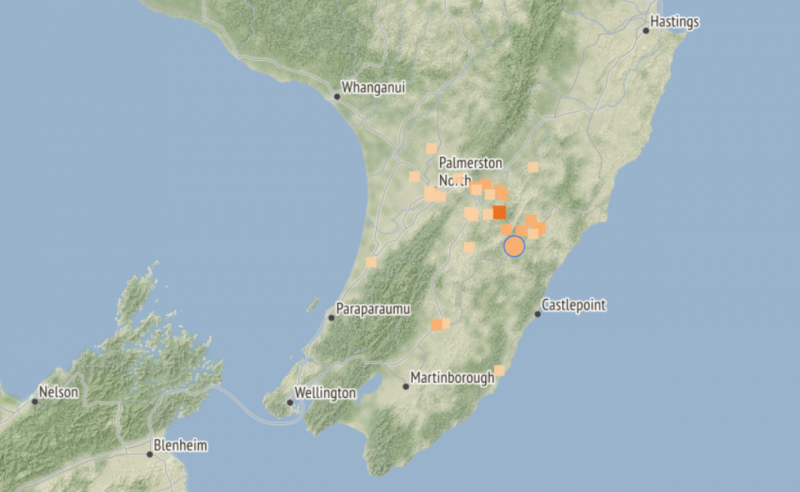 Two earthquakes hit off New Zealand’s lower North Island
