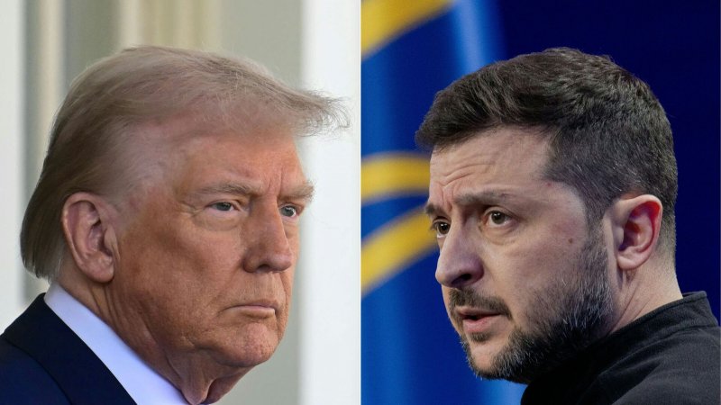Zelenskiy visits US to meet Trump as Russia bombs Kyiv 