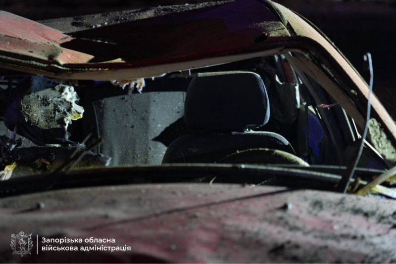 Overnight strike damages infrastructure in Zaporizhzhia 