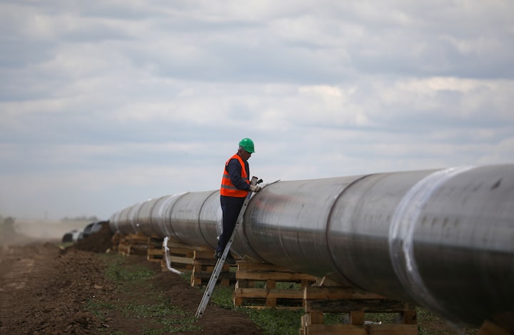 Russia’s pipeline gas exports to Europe drop 44% to lowest level 