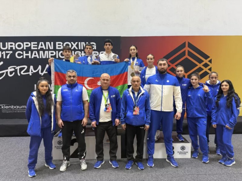 Young Azerbaijani boxers shine at European Championship