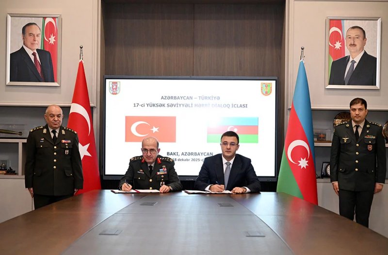 Azerbaijan, Türkiye conclude 17th high-level military dialogue in Baku