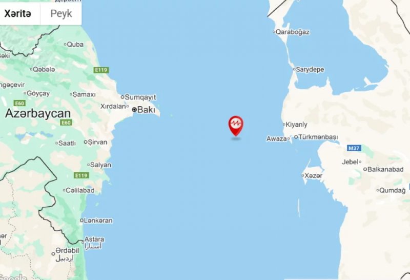 4.8-magnitude earthquake jolts Caspian Sea