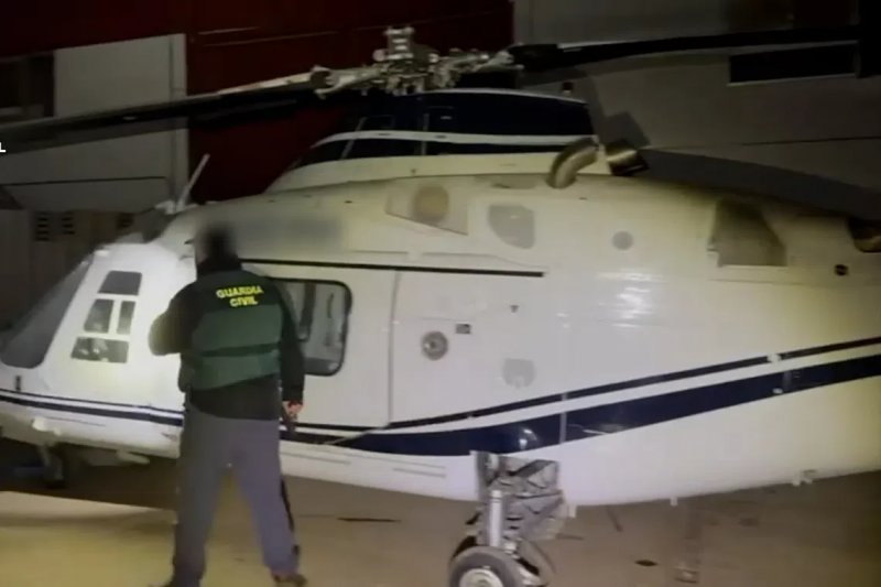 Spanish police bust gang that used helicopters to fly drugs from Morocco 
