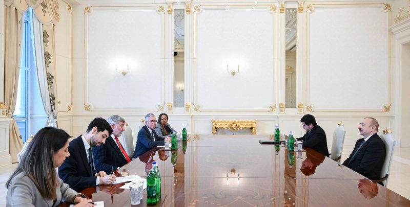 President Aliyev, UK trade envoy discuss strategic partnership, cooperation