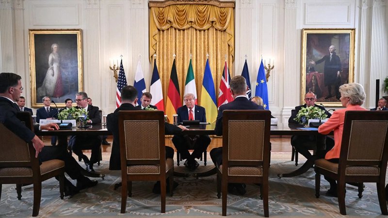 Trump and Zelenskyy's Florida meeting concludes 