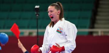 Azerbaijani karateka Zaretska bags world bronze