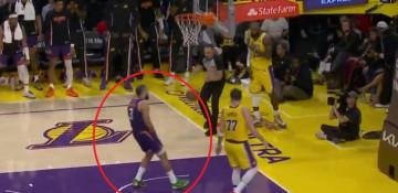 Dillon Brooks taunts LeBron James after slam dunk -  VIDEO 