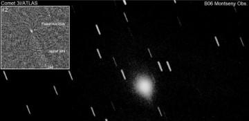 Interstellar comet 3I/ATLAS shows erupting ‘ice volcanoes’