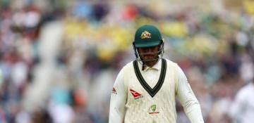Australia's Khawaja out of second Ashes Test with injury
