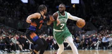 Celtics rally to beat Knicks, Brown scores 42