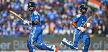 Kohli, Gaikwad hit tons as India post 358-5 vs South Africa