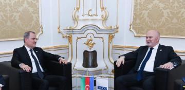 Azerbaijan FM discusses Baku-Yerevan peace with OSCE chief