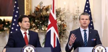 Rubio, Hegseth meet Australian officials on Indo-Pacific security