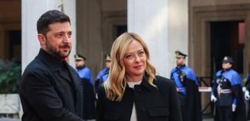 Italy, Ukraine discuss steps toward lasting peace 