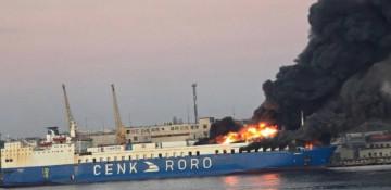 Turkish ferry struck by Russian Iskander missile near Odesa