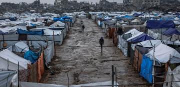 Winter storm hits Gaza, killing at least 14