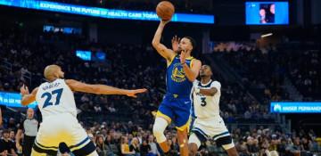 Timberwolves edge Warriors 127-120 in Curry’s return