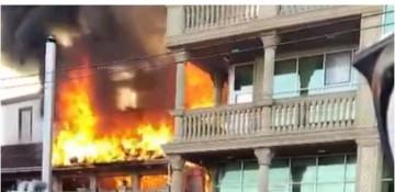 Fire at Samovar restaurant in Sumgayit quickly extinguished -  VIDEO 