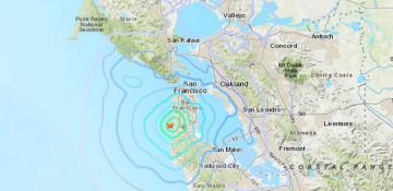 Earthquake swarm shakes Bay Area, strongest at 4.0