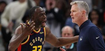 Heated exchange between Draymond Green and coach Kerr - VIDEO 