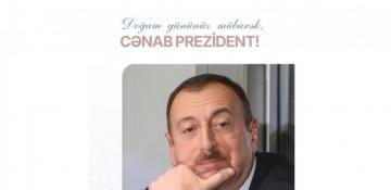 First Vice-President Mehriban Aliyeva shares post on President Aliyev's birthday