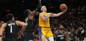 Suns dominate Lakers 132-108 as Brooks scores 25