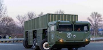 China unveils crab-walking electric ICBM launcher 