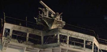 Russia strikes Ukrainian Black Sea ports, damages ship 