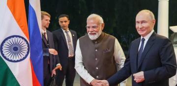 Putin, Modi begin official talks in New Delhi