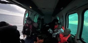 Five crew rescued after falling overboard off S. Korean island