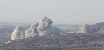 Israel strikes Hezbollah sites in Lebanon -  VIDEO 