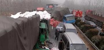 9 killed, 7 injured in expressway collisions in Xinjiang