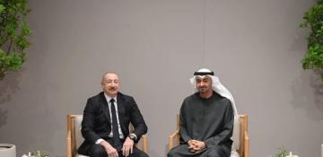President Aliyev meets UAE counterpart to discuss deepening bilateral ties -  VIDEO 