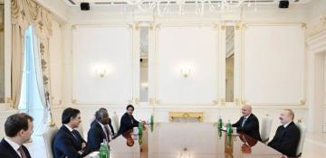 President Aliyev meets Global Infrastructure Partners CEO to discuss investment cooperation
