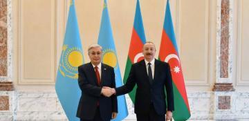 Kazakhstan’s president congratulates Ilham Aliyev on birthday, praises ties