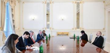 President Aliyev, UK trade envoy discuss strategic partnership, cooperation