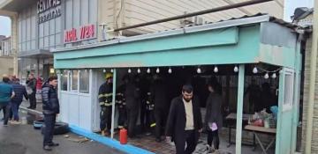 Gas blast injures three at Baku cafe -  VIDEO 